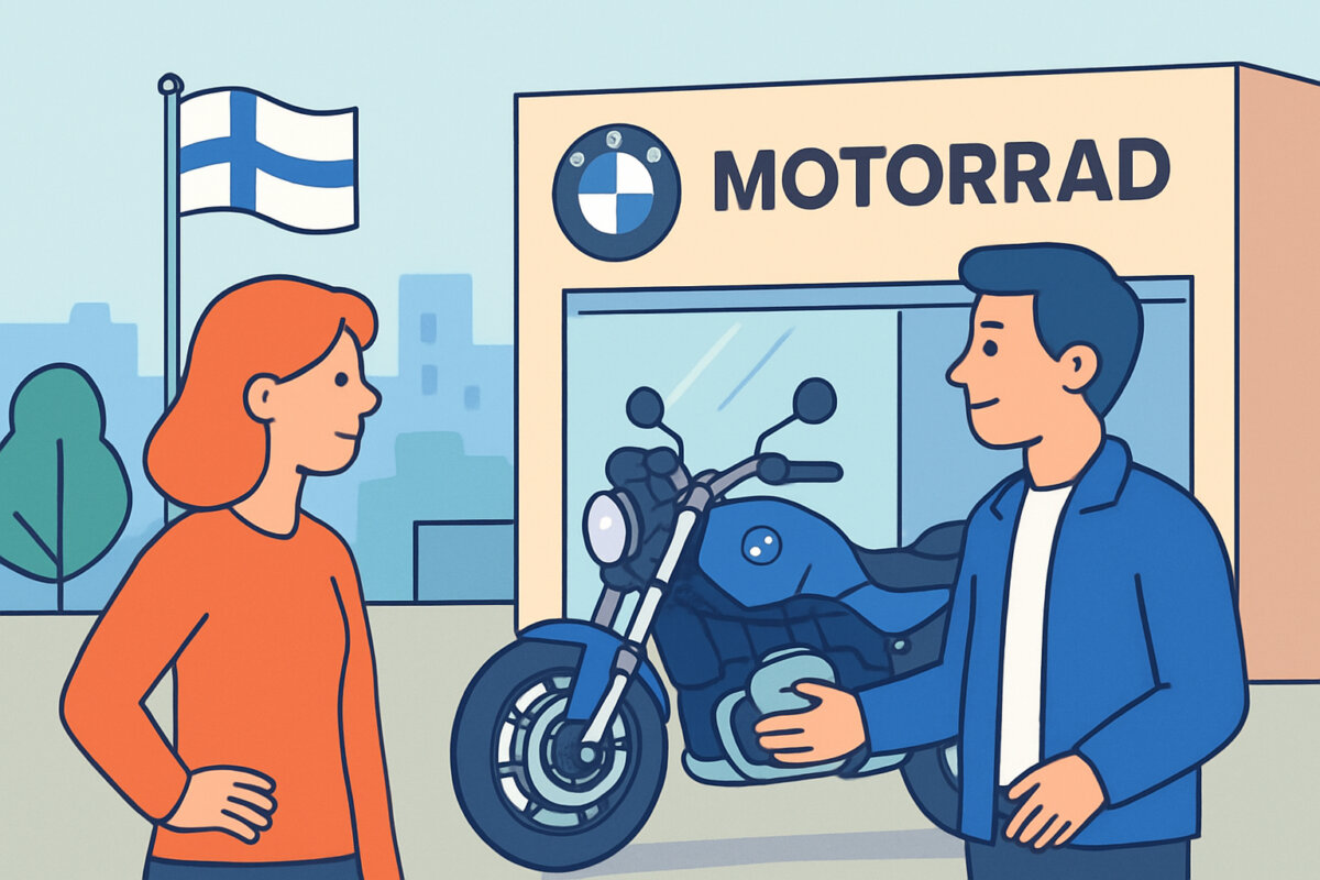 BMW Motorrad ja sen jälleenmyyjäverkko Suomessa