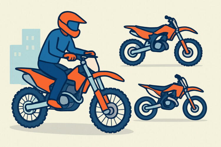 Maastopyörät – enduro, motocross ja supermoto erot