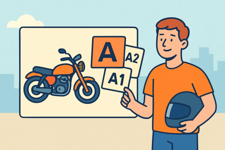 Moottoripyörän ajokorttiluokat – A1, A2 ja A erot